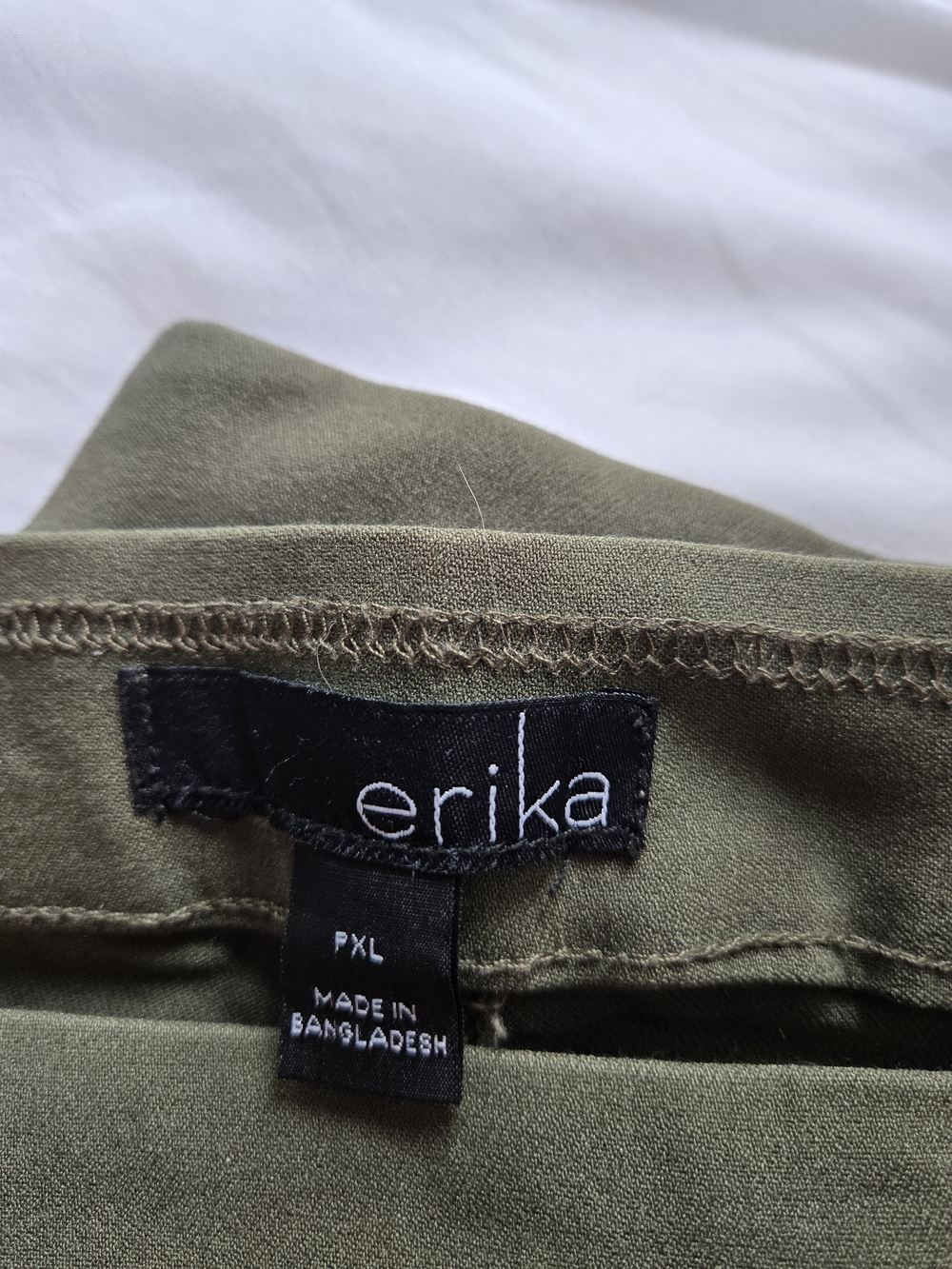 Erika Olive Green Top - Erika Brand